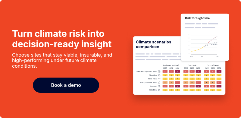 Turn climate risk into decision-ready insight
