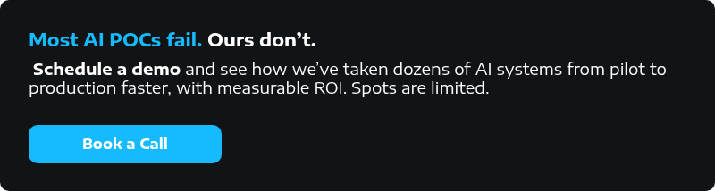 Most AI POCs fail. Ours don’t.