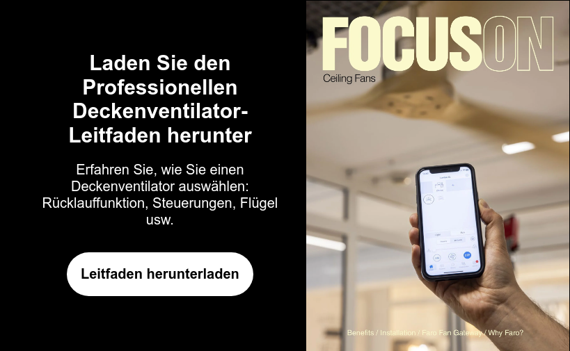 Laden Sie den Professionellen Deckenventilator-Leitfaden herunter