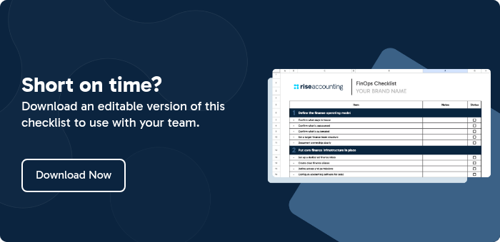 Short on time? Download an editable version of this checklist to use with your team. 