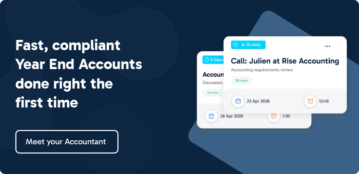 Fast, compliant Year End Accounts done right the first time