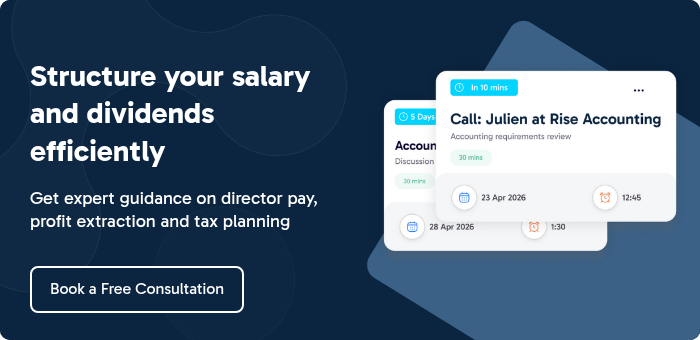 Structure your salary and dividends efficiently    Get expert guidance on director pay, profit extraction and tax planning