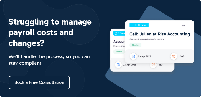 Struggling to manage payroll costs and changes?   We'll handle the process, so you can stay compliant 