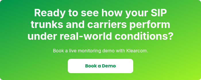 Ready to see how your SIP trunks and carriers perform under real-world conditions?
