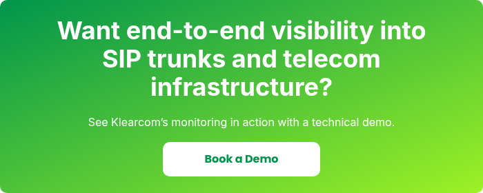 Want end-to-end visibility into SIP trunks and telecom infrastructure?