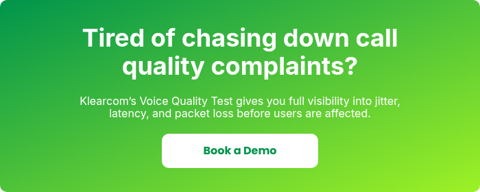 Tired of chasing down call quality complaints?