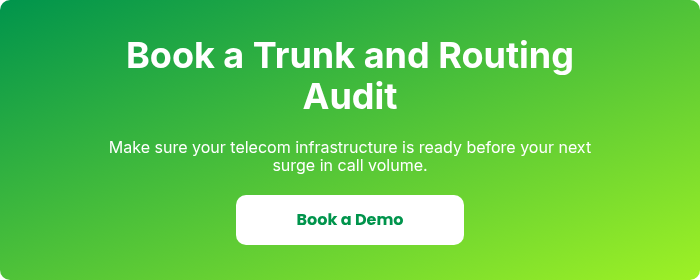 Book a Trunk and Routing Audit