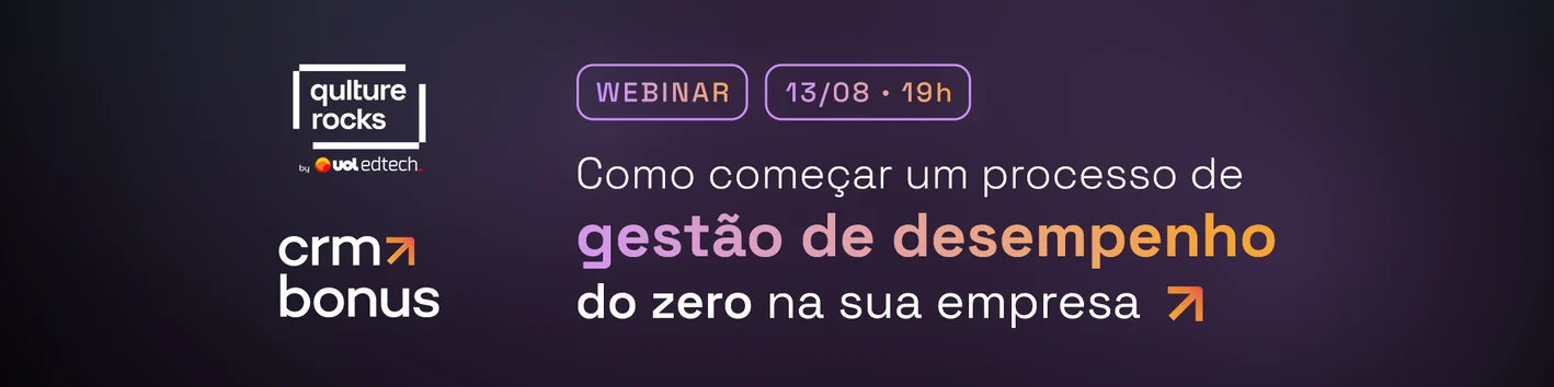 Webinar Gratuito: Como começar um processo de gestão de desempenho do zero na sua empresa