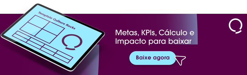 Baixe gratuitamente nosso template de Metas, KPIs, C&aacute;lculo e Impacto!