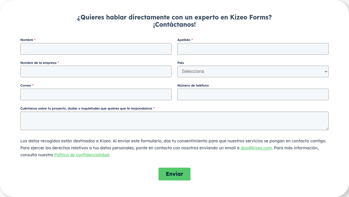 Form CTA