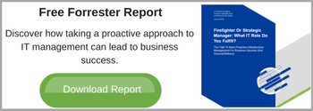 Forrester report on proactive IT management